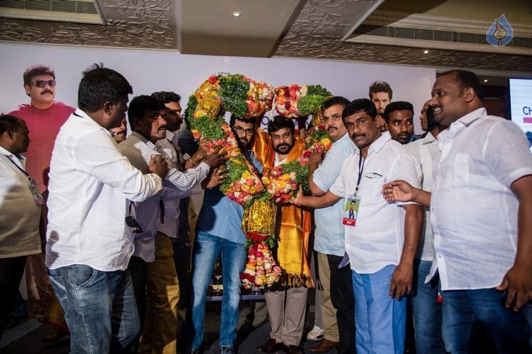 Chiranjeevi and Ram Charan Thanked The Blood Donors - 14 / 21 photos