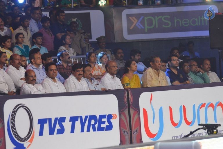 Chiru at PRO Kabaddi Match - 58 / 78 photos