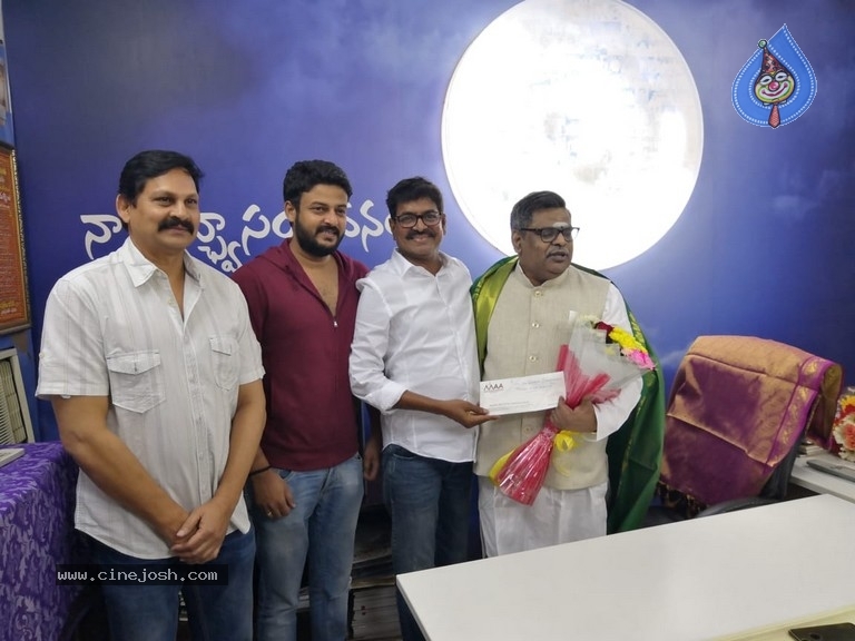 Chiranjeevi Congratulated Sirivennela Seetharama Sastry - 2 / 15 photos