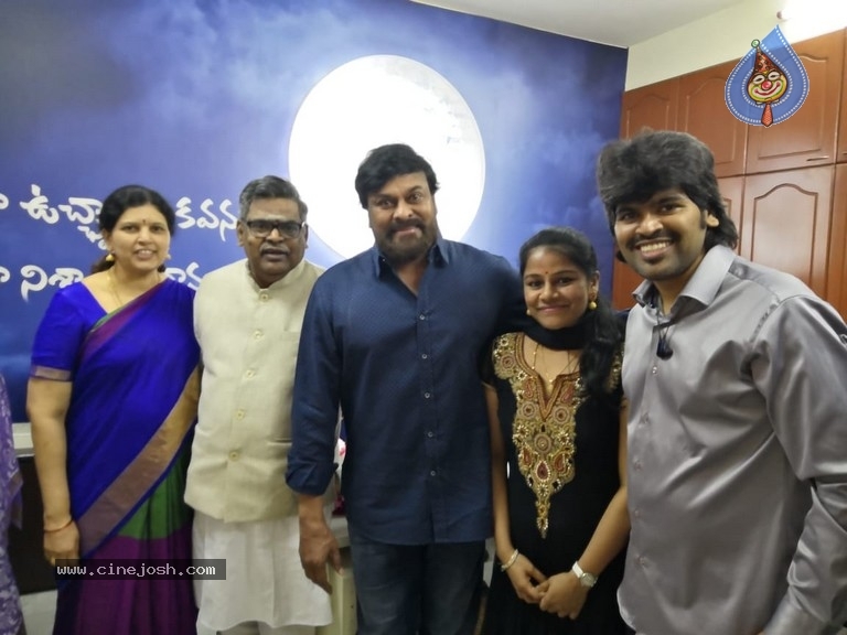 Chiranjeevi Congratulated Sirivennela Seetharama Sastry - 5 / 15 photos