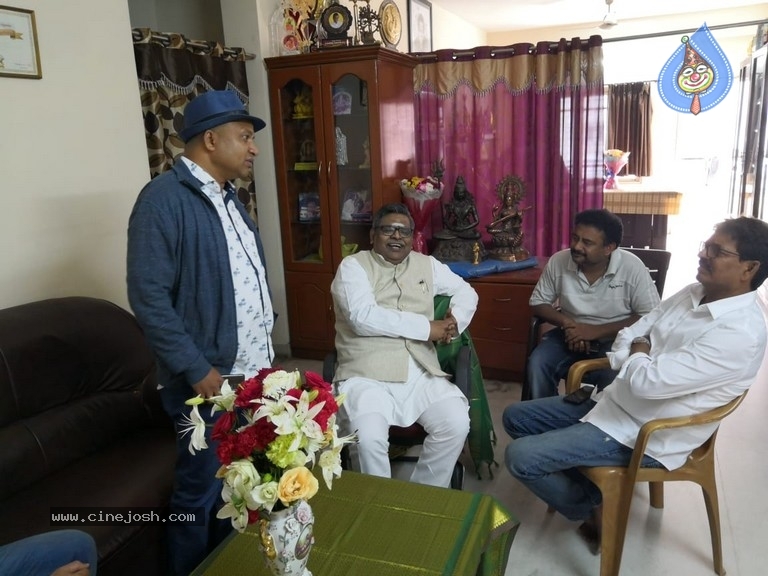 Chiranjeevi Congratulated Sirivennela Seetharama Sastry - 9 / 15 photos