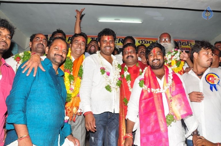 Chitrapuri Colony Election Winners Celebrations - 9 / 42 photos