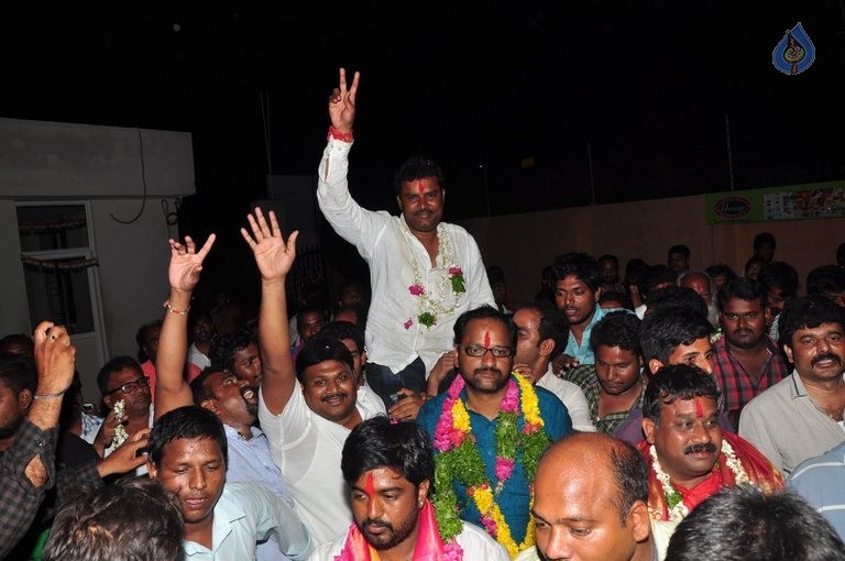 Chitrapuri Colony Election Winners Celebrations - 25 / 42 photos