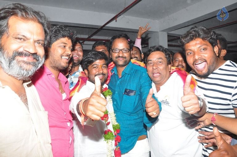 Chitrapuri Colony Election Winners Celebrations - 33 / 42 photos