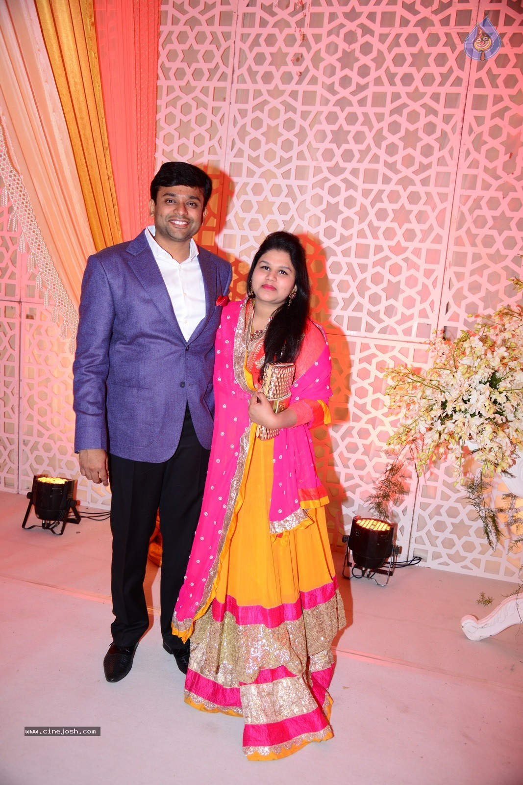 Danam Nagender Daughter Manisha Engagement Photos 01 - 12 / 85 photos