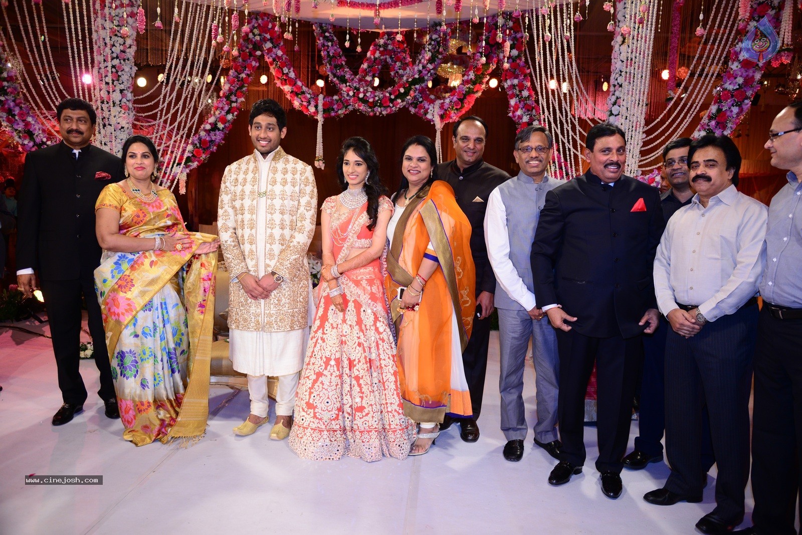 Danam Nagender Daughter Manisha Engagement Photos 01 - 19 / 85 photos