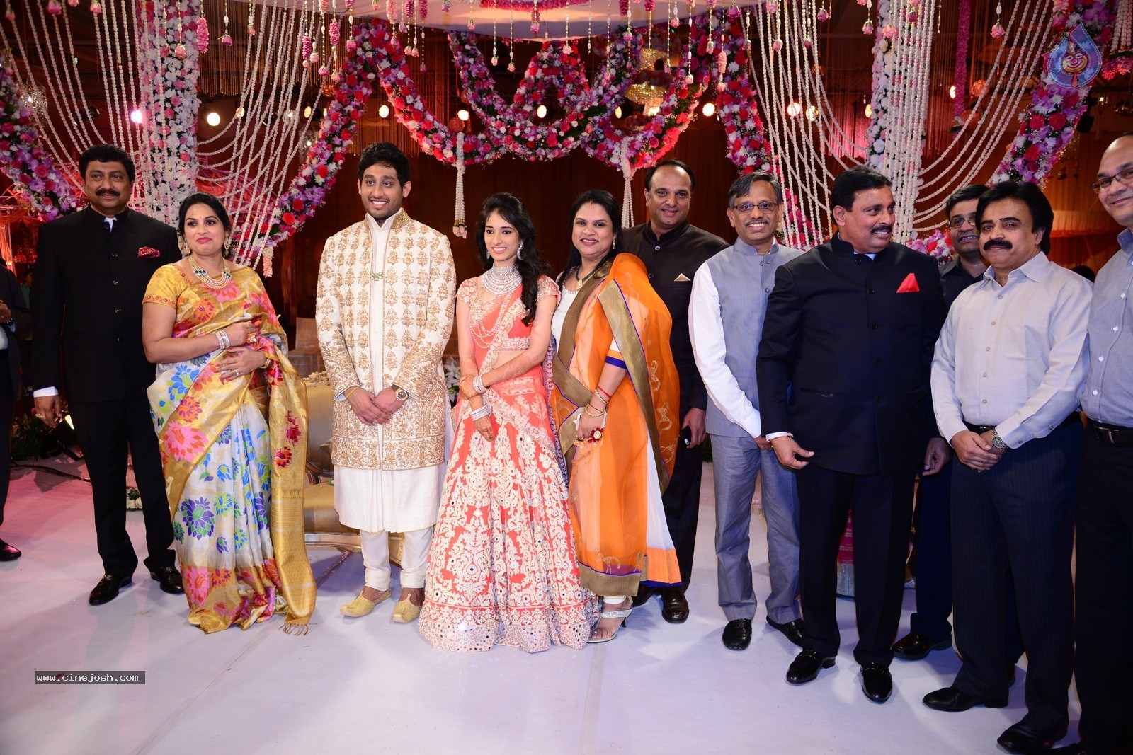 Danam Nagender Daughter Manisha Engagement Photos 01 - 31 / 85 photos