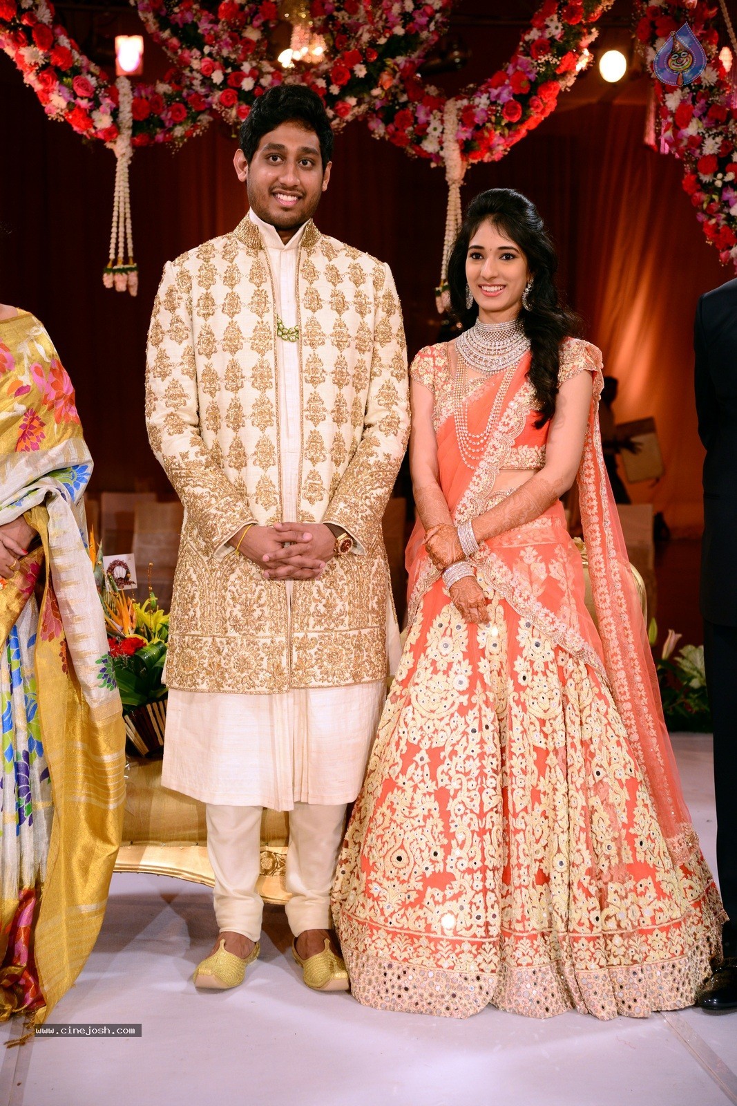 Danam Nagender Daughter Manisha Engagement Photos 01 - 84 / 85 photos