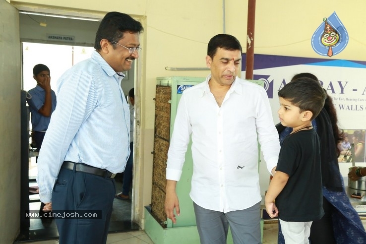 Dil Raju Celebrates His Birthday With Kids At Ashray Akruthi - 13 / 42 photos