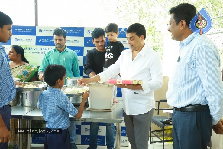 Dil Raju Celebrates His Birthday With Kids At Ashray Akruthi - 14 / 42 photos