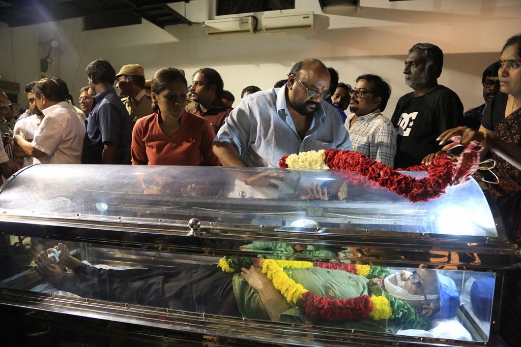 Director Balu Mahendra Condolence Photos - 1 / 203 photos