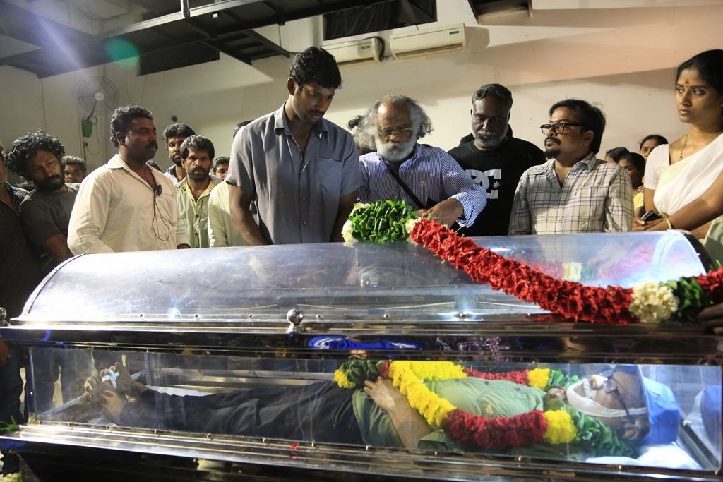 Director Balu Mahendra Condolence Photos - 85 / 203 photos
