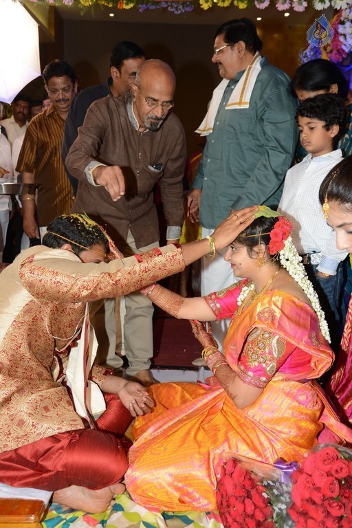 Director K Vasu Daughter Wedding Photos - 24 / 37 photos