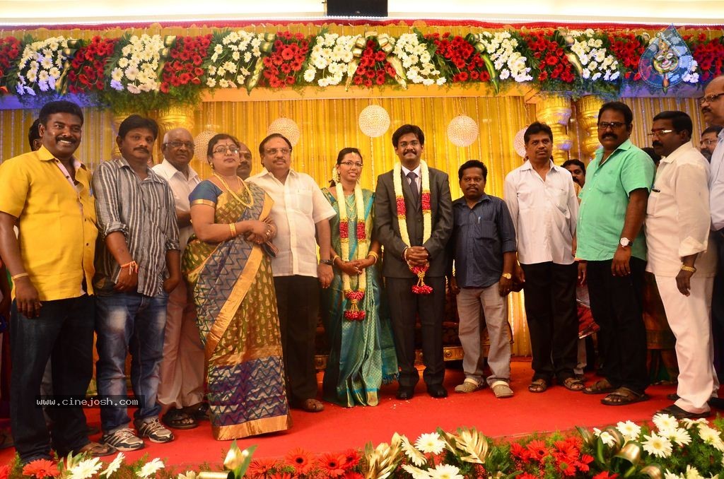 Director SP Muthuraman Family Wedding Reception - 56 / 69 photos