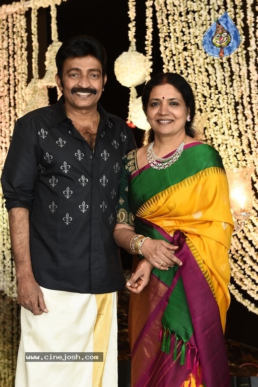 Dr.Rajasekhar Nephew Karthik Wedding Photos - 2 / 6 photos