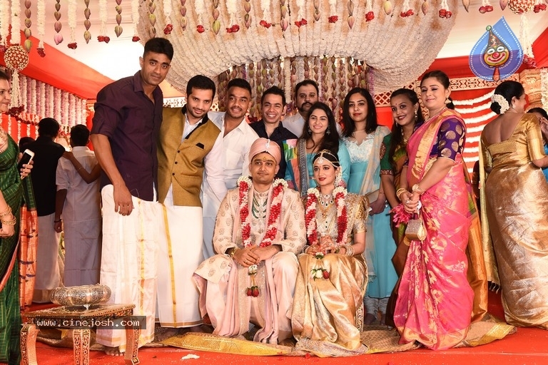 Dr.Rajasekhar Nephew Karthik Wedding Photos - 5 / 6 photos