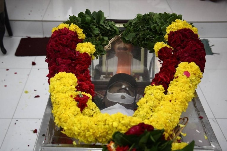 DSP Father Sathyamurthy Condolences Photos - 1 / 13 photos