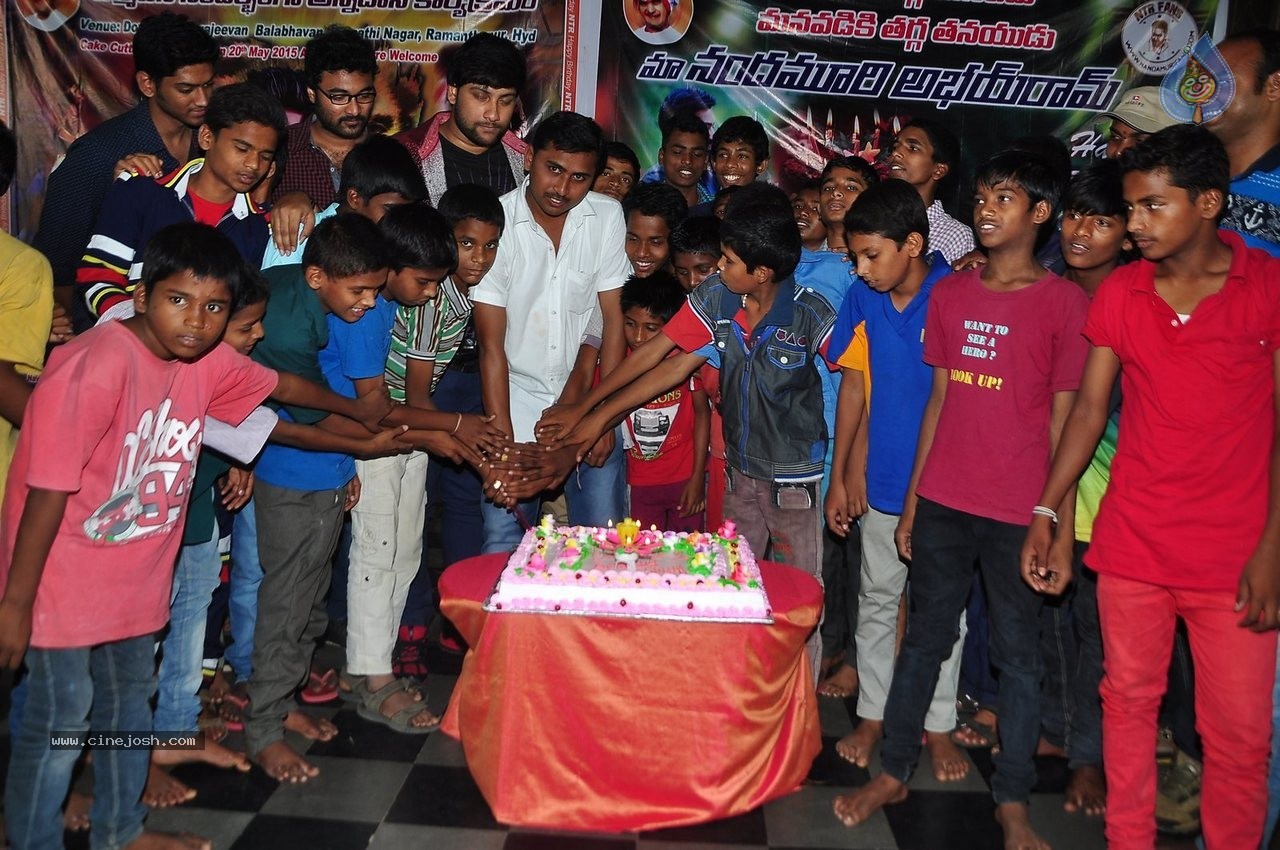 Fans Celebrate NTR Bday at Don Bosco School - 17 / 50 photos