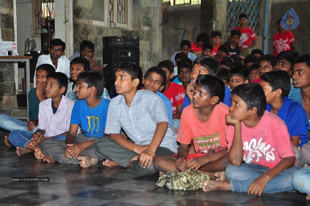 Fans Celebrate NTR Bday at Don Bosco School - 18 / 50 photos
