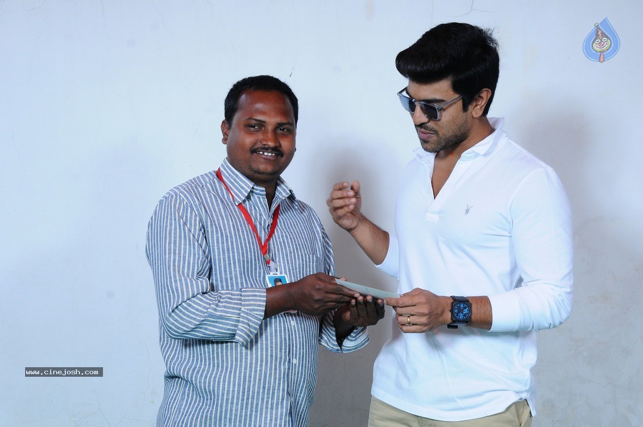 Fans Meet Ram Charan - 14 / 70 photos