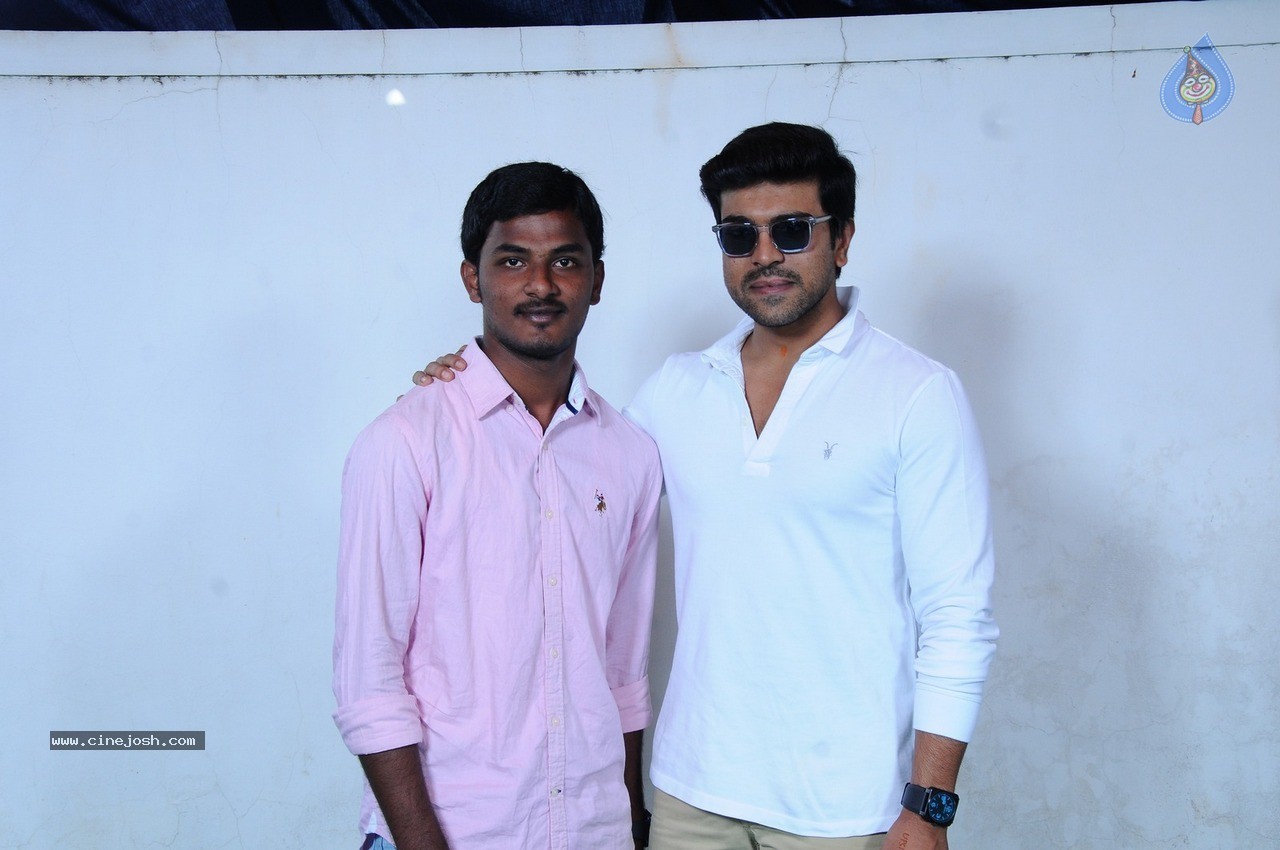 Fans Meet Ram Charan - 29 / 70 photos