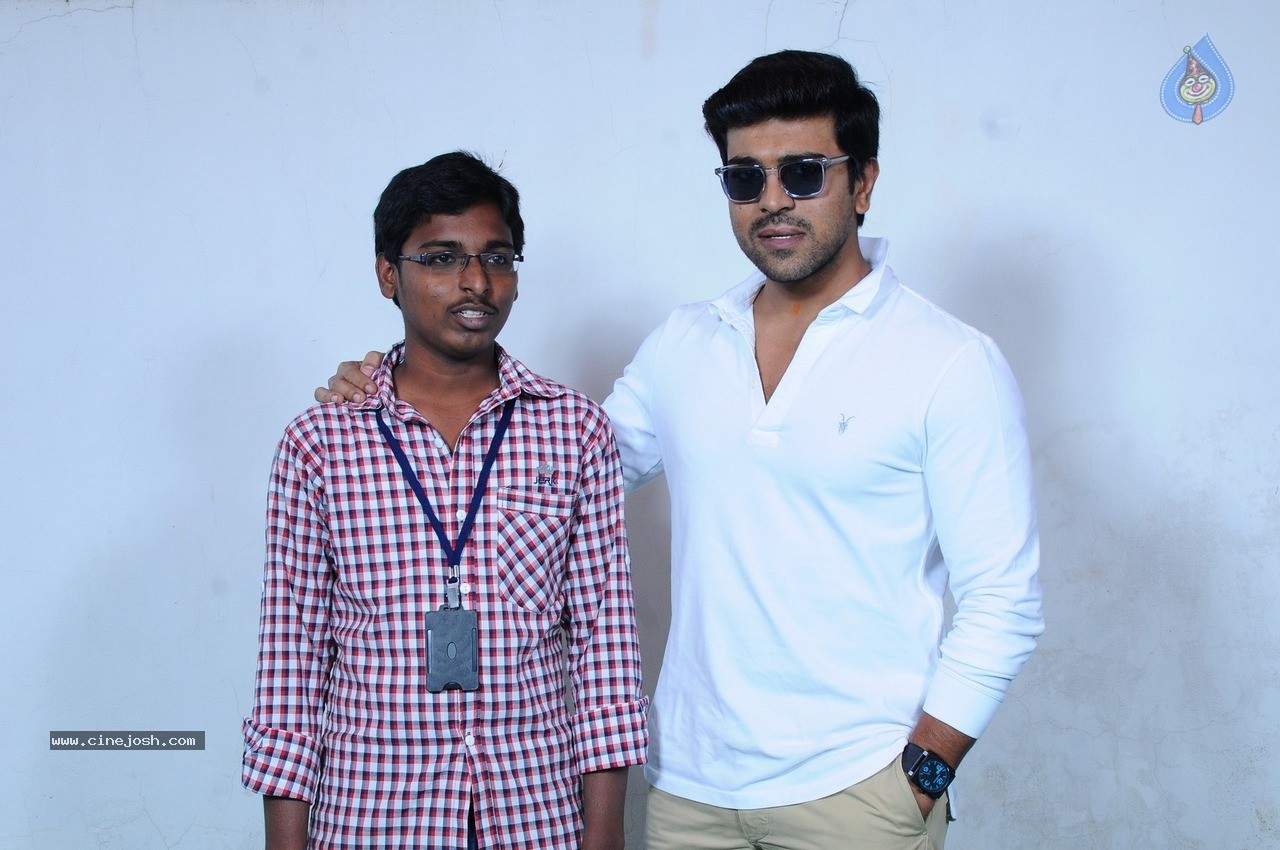 Fans Meet Ram Charan - 40 / 70 photos