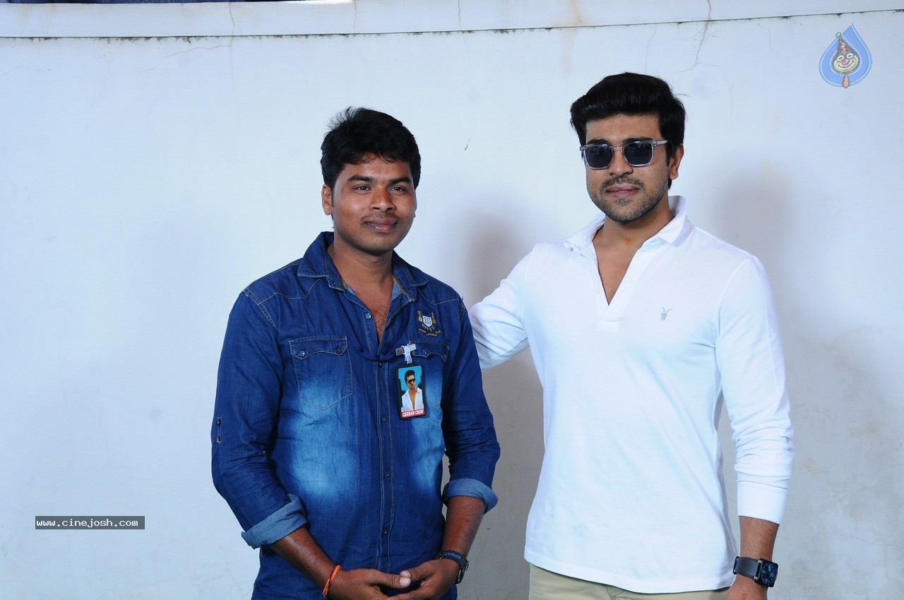 Fans Meet Ram Charan - 42 / 70 photos