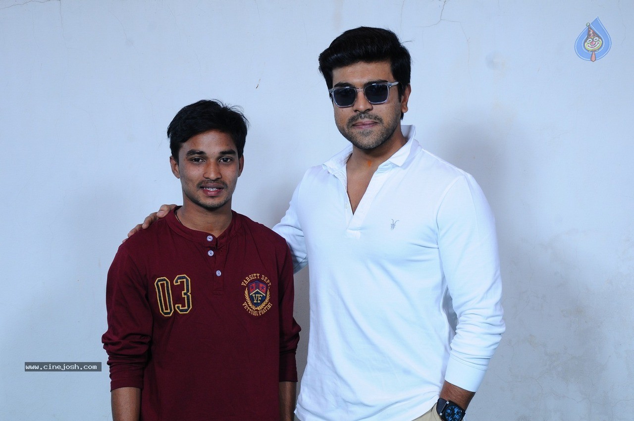 Fans Meet Ram Charan - 58 / 70 photos