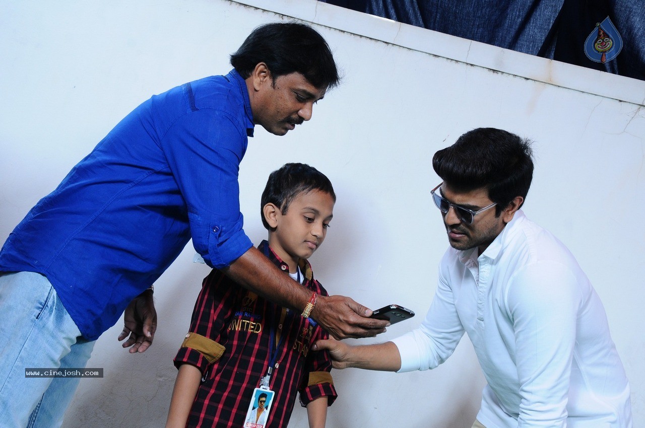 Fans Meet Ram Charan - 59 / 70 photos