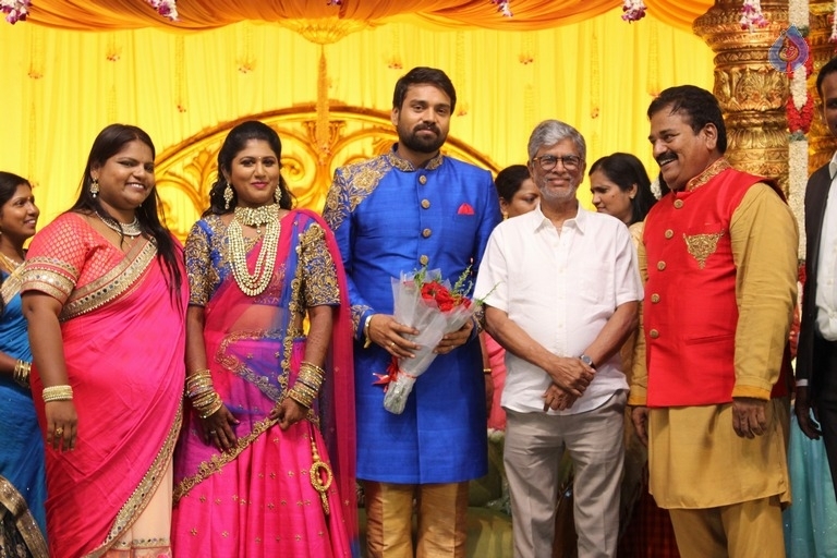 FEFSI Vijayan Son Wedding Reception Photos - 17 / 20 photos