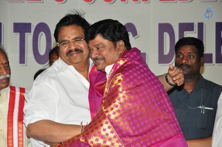 Film Industry Workers Felicitation - 36 / 96 photos