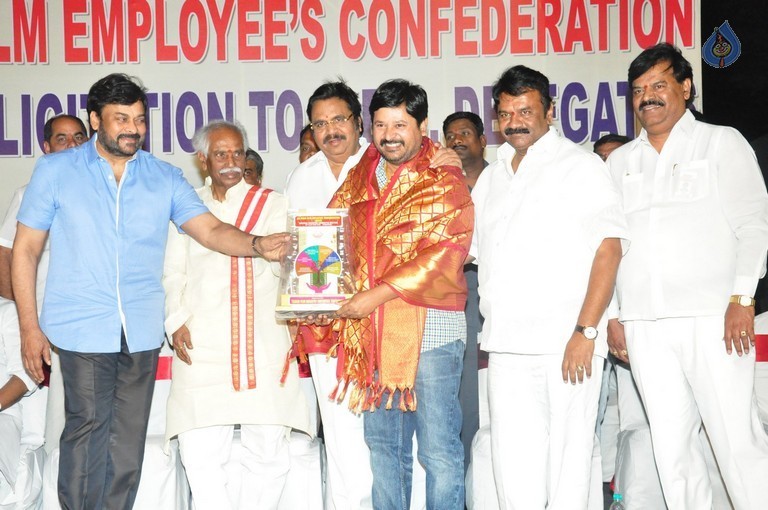 Film Industry Workers Felicitation - 39 / 96 photos