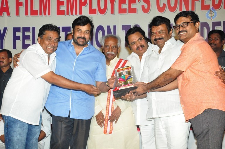 Film Industry Workers Felicitation - 57 / 96 photos