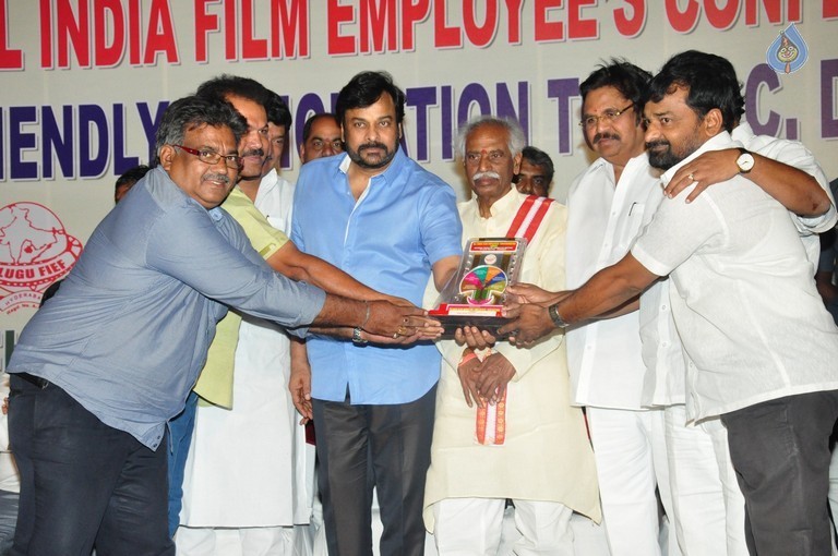 Film Industry Workers Felicitation - 72 / 96 photos