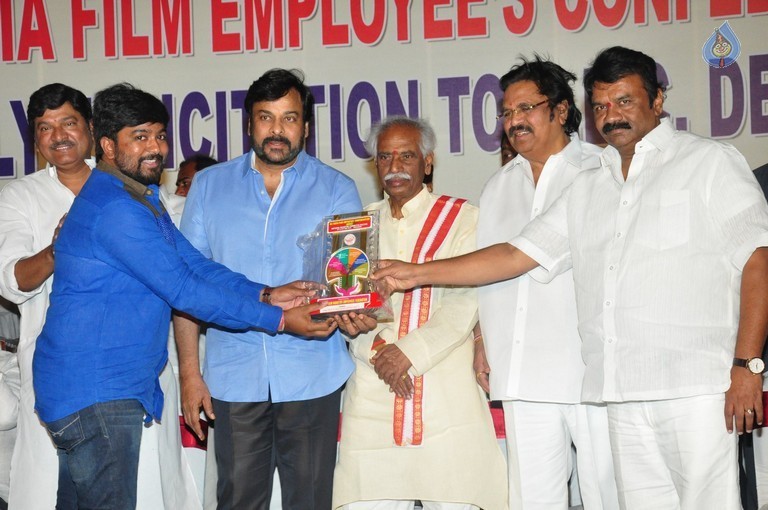 Film Industry Workers Felicitation - 89 / 96 photos