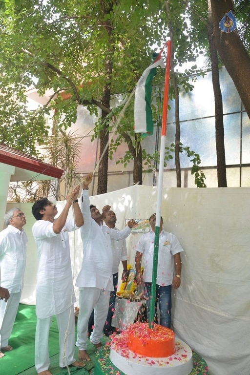 Flag Hoisting at Janasena Party Office - 2 / 6 photos