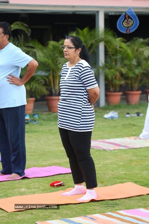 FNCC Yoga Day Celebrations - 22 / 46 photos