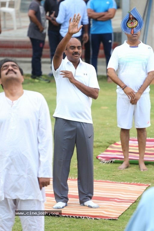 FNCC Yoga Day Celebrations - 26 / 46 photos