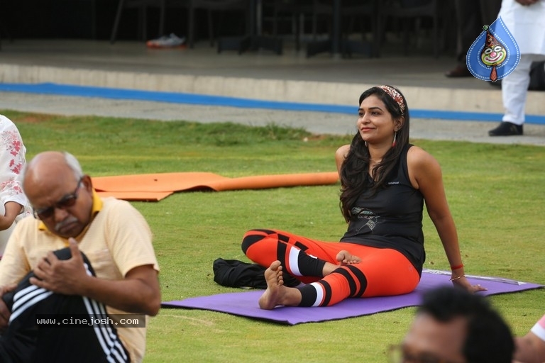 FNCC Yoga Day Celebrations - 42 / 46 photos