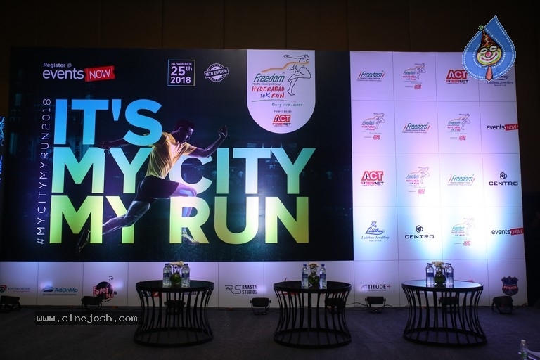 Freedom Hyderabad 10K Run 2018 Anthem Launch Photos - 26 / 28 photos
