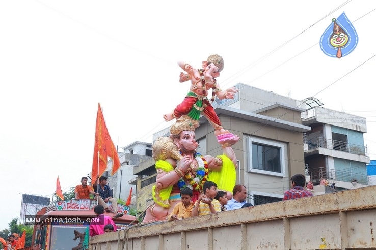 Ganesh Immersion At Hyderabad - 6 / 77 photos