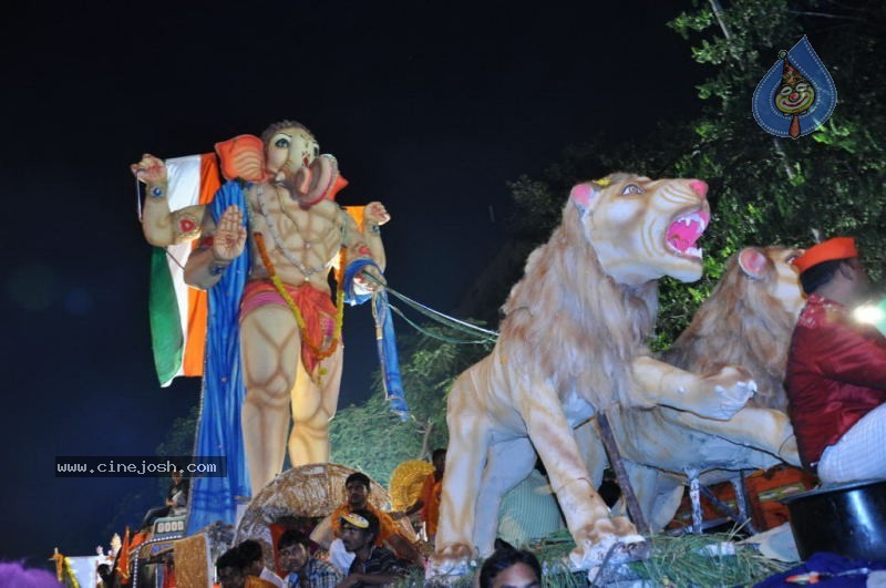 Ganesh Nimajjan At Hussain Sagar - 1 / 183 photos