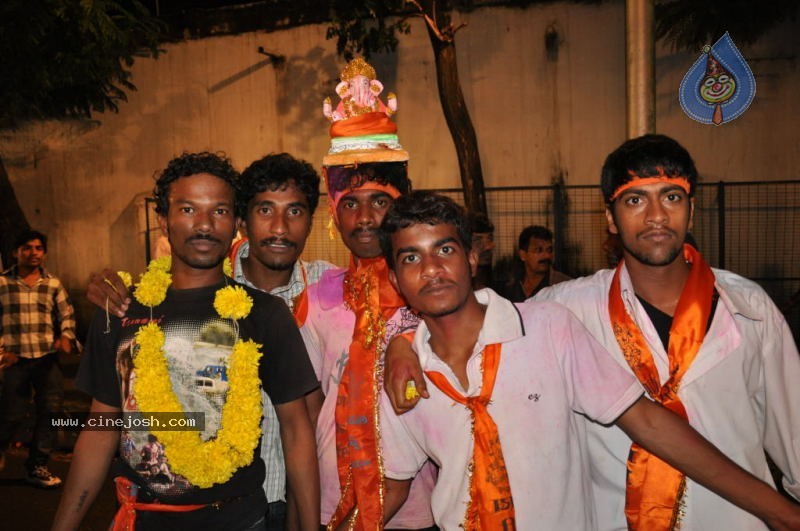 Ganesh Nimajjan At Hussain Sagar - 38 / 183 photos