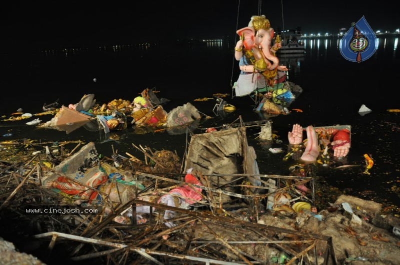 Ganesh Nimajjan At Hussain Sagar - 55 / 183 photos