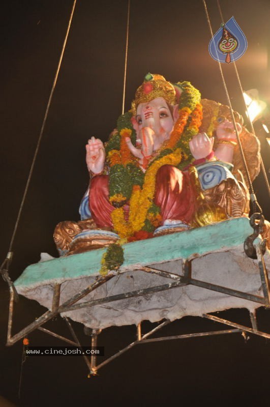 Ganesh Nimajjan At Hussain Sagar - 59 / 183 photos