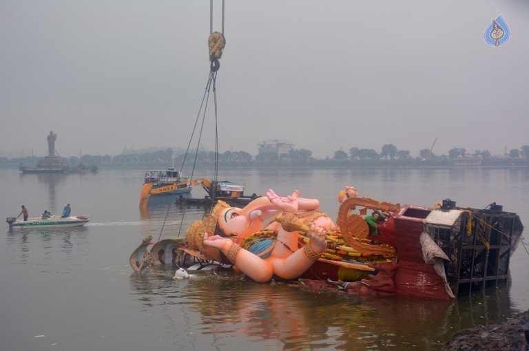 Ganesh Nimajjanam at Tank Bund - 1 / 17 photos