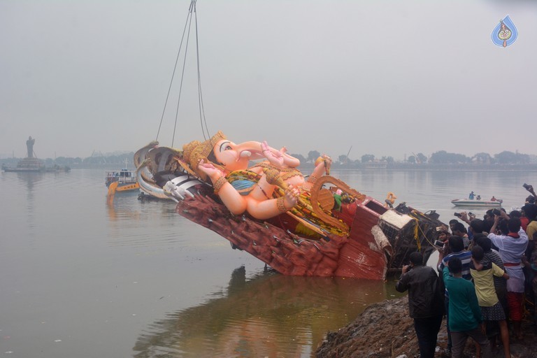Ganesh Nimajjanam at Tank Bund - 4 / 17 photos