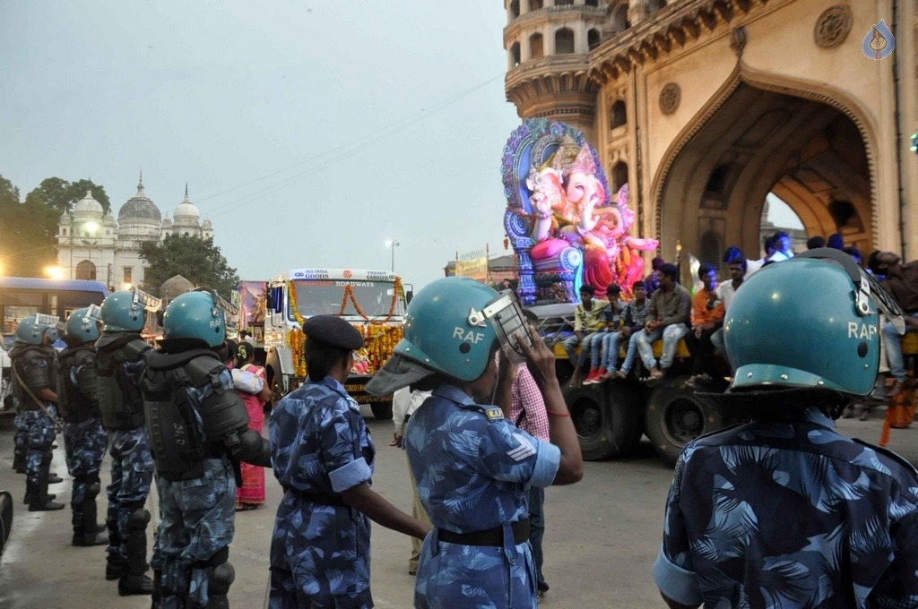 Ganesh Procession in Hyderabad 2017 - 22 / 45 photos