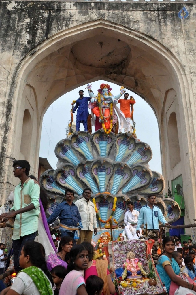 Ganesh Procession in Hyderabad 2017 - 26 / 45 photos