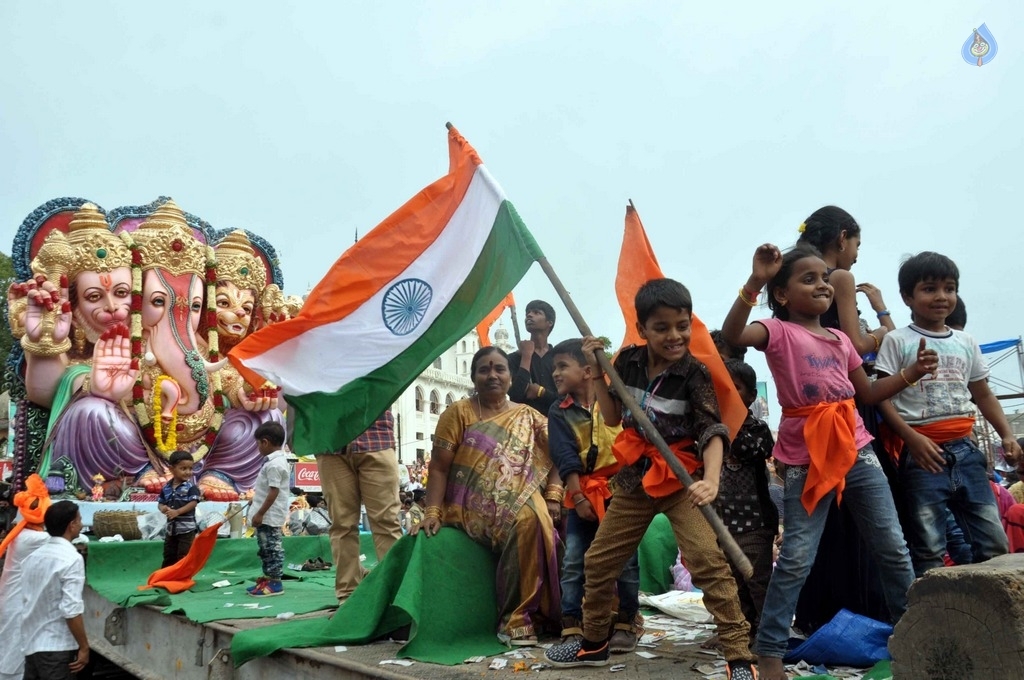 Ganesh Procession in Hyderabad 2017 - 35 / 45 photos